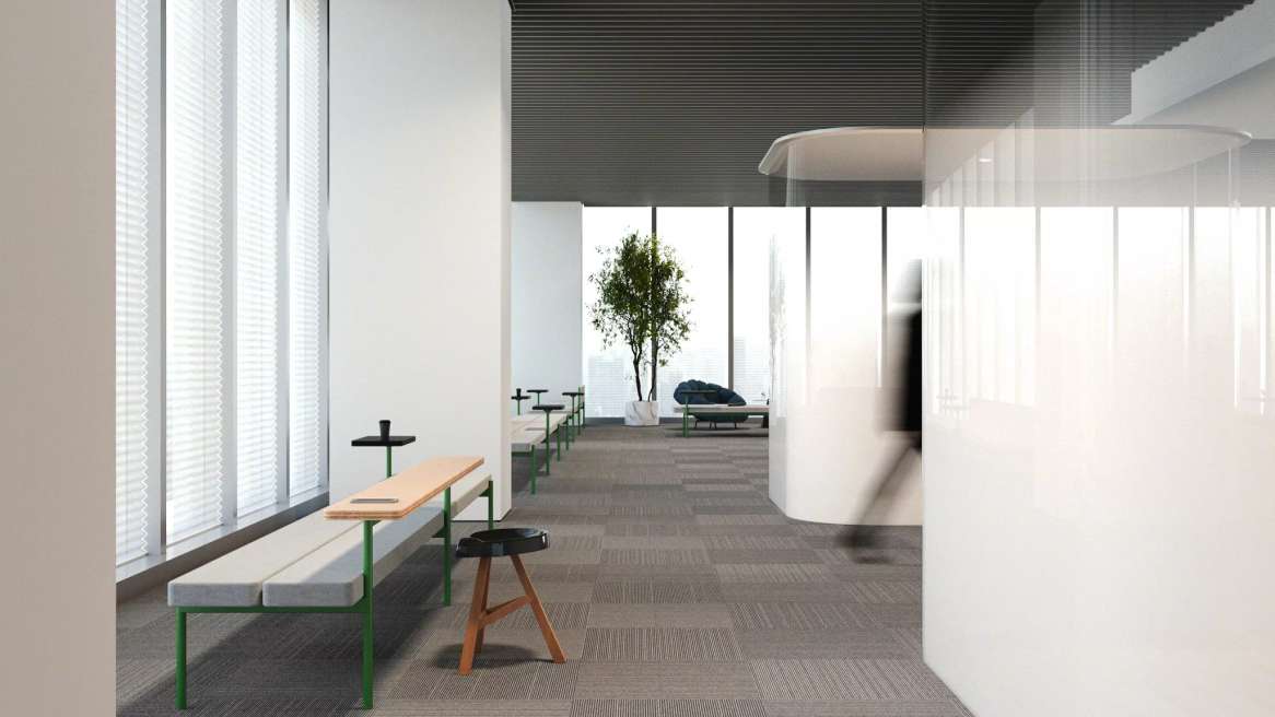 Established & Sons Island Collection in office environment