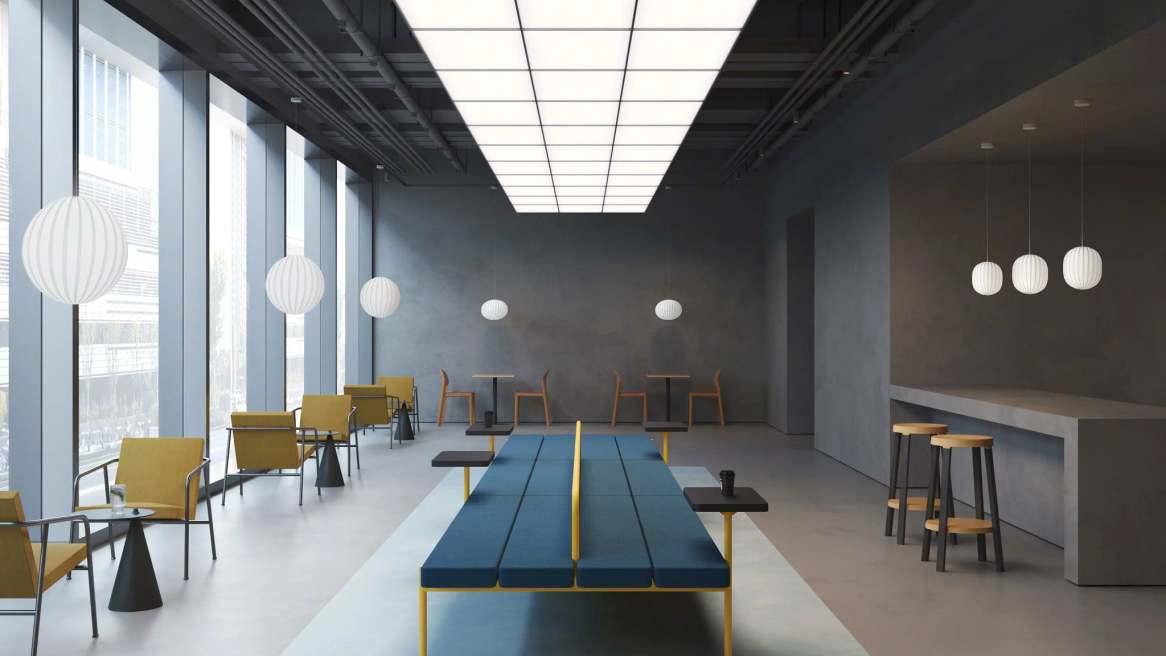 Established & Sons Island Collection in office environment