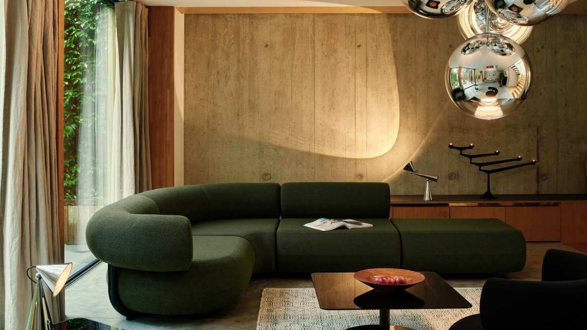 Fat Sofa Inside Corner