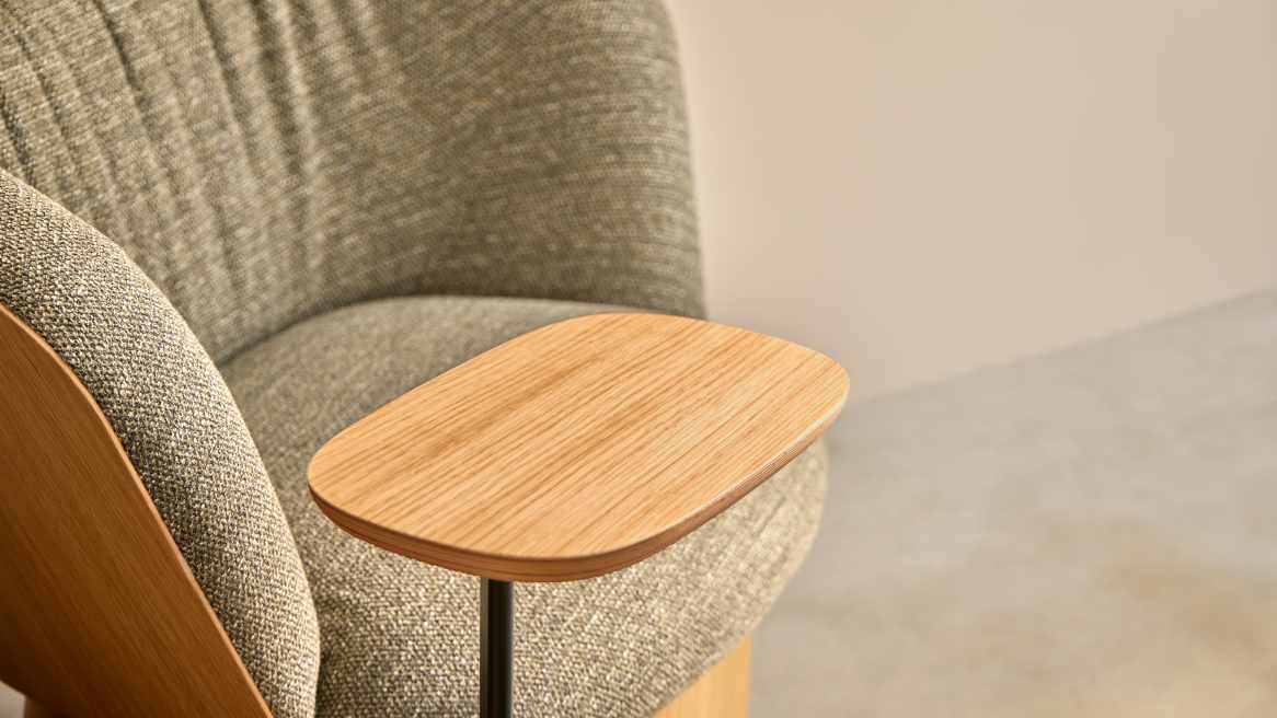 Manto Lounge Chair - Fixed Base