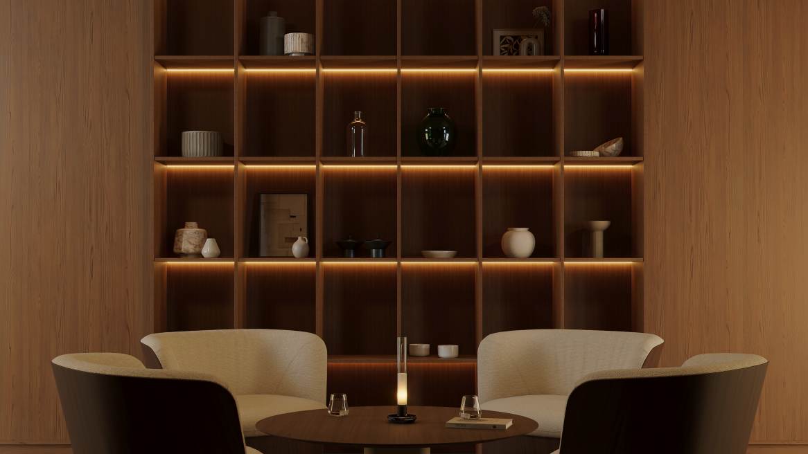 Manto Lounge Chair - Fixed Base