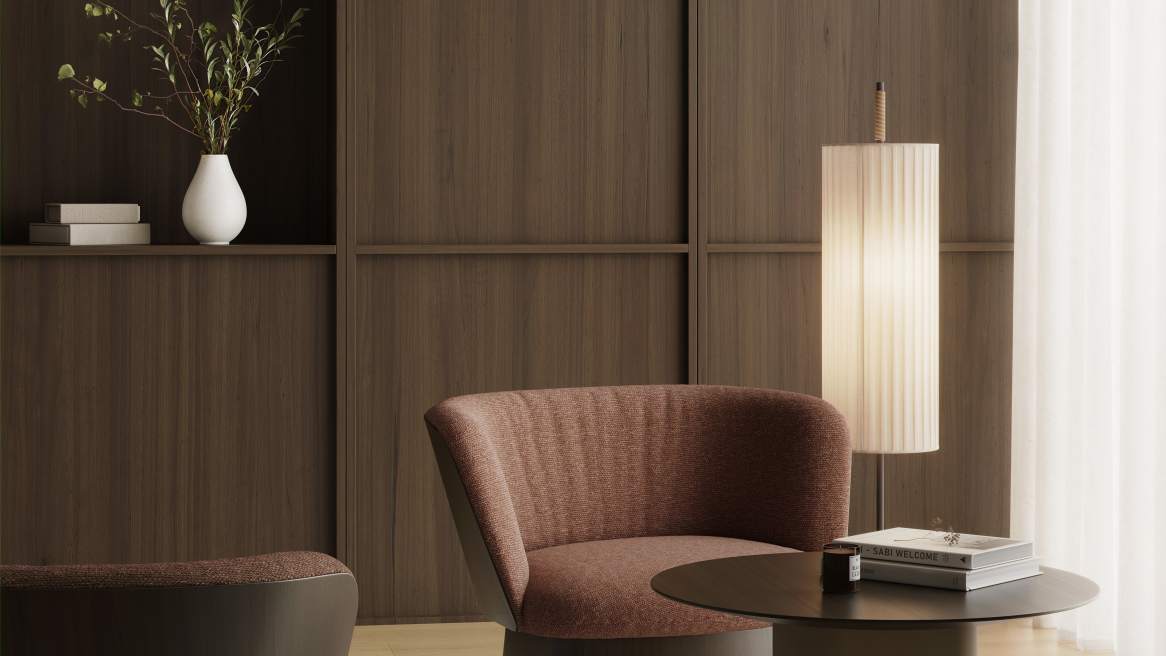 Manto Lounge Chair - Fixed Base