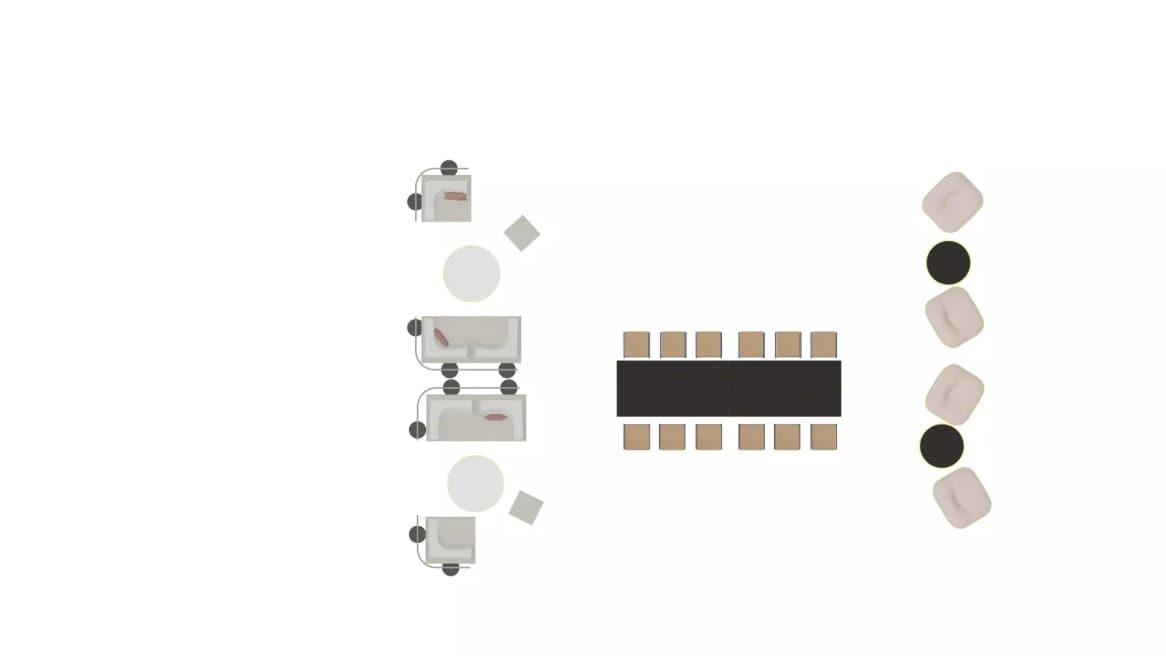 Social Spaces 2 Plan view - FZ9ES7TR planning idea