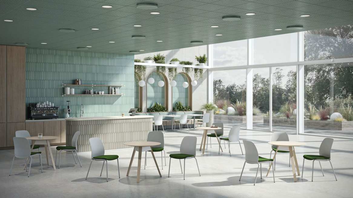 Steelcase Series M Conference Chair in a workspace environment