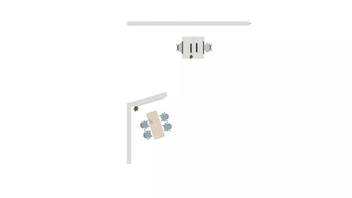 Steelcase Series M Application 01 Planning Idea Plan View View