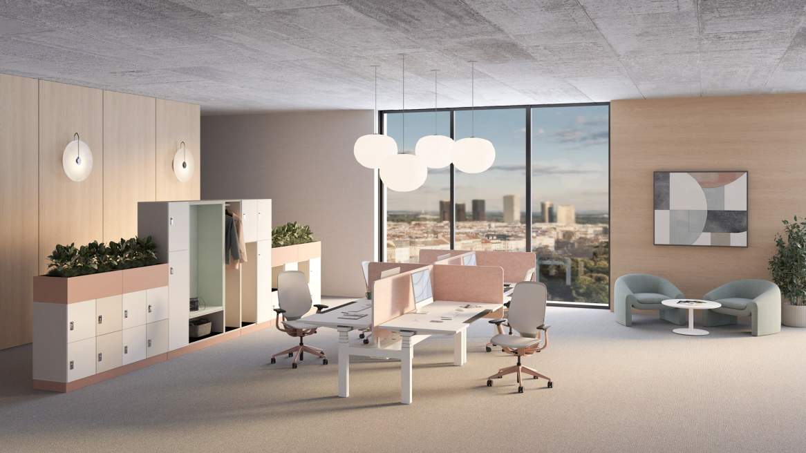 Ology Team Space Benching Solution