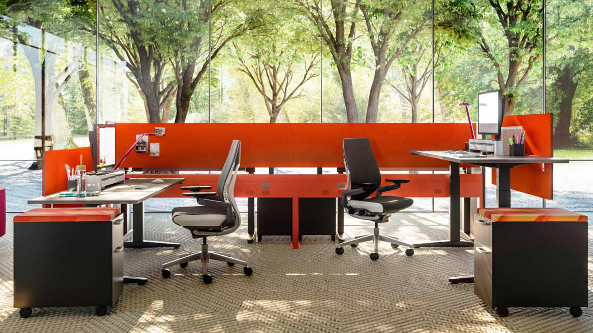 Answer Fence + Office Workstation