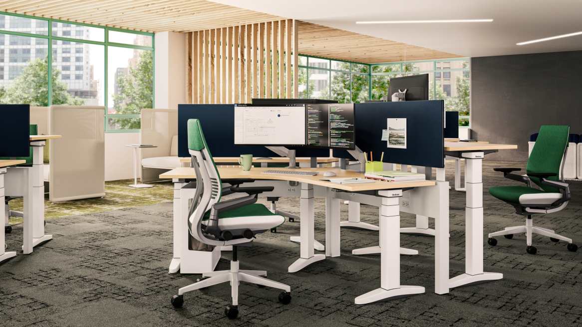 Answer Fence + Office Workstation