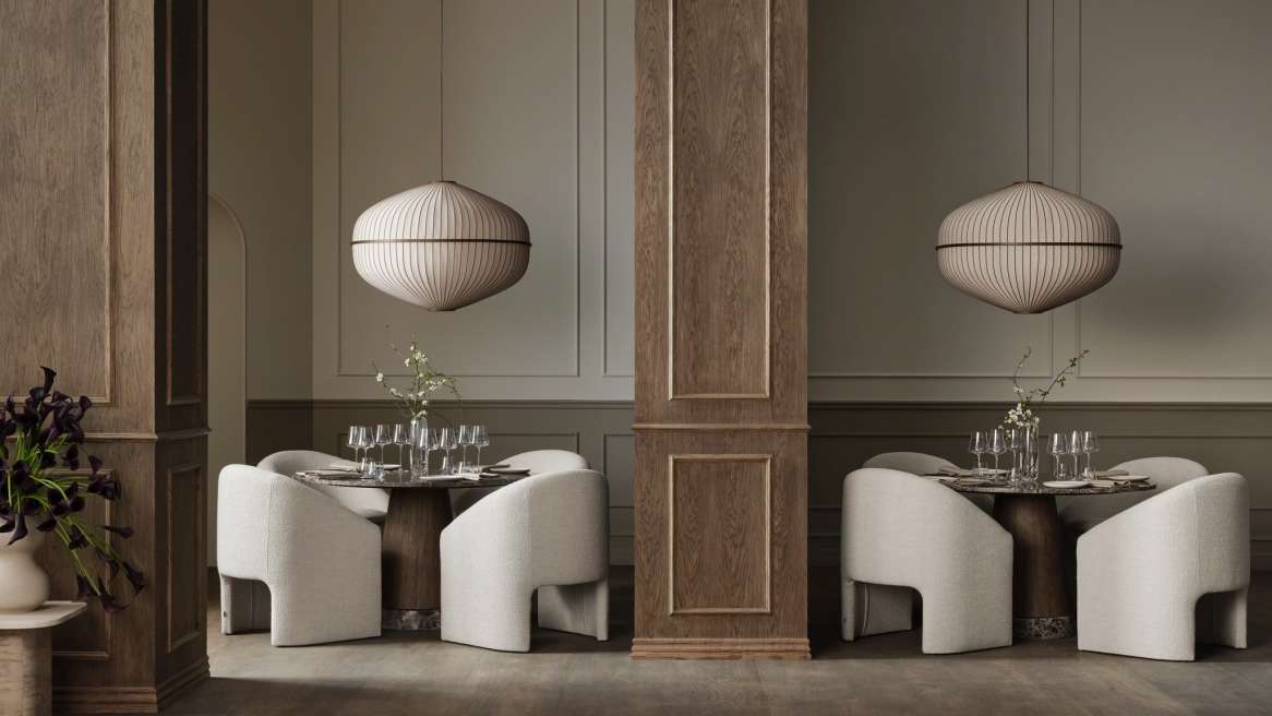 BOLIA Lucen Lighting In Cafe environment