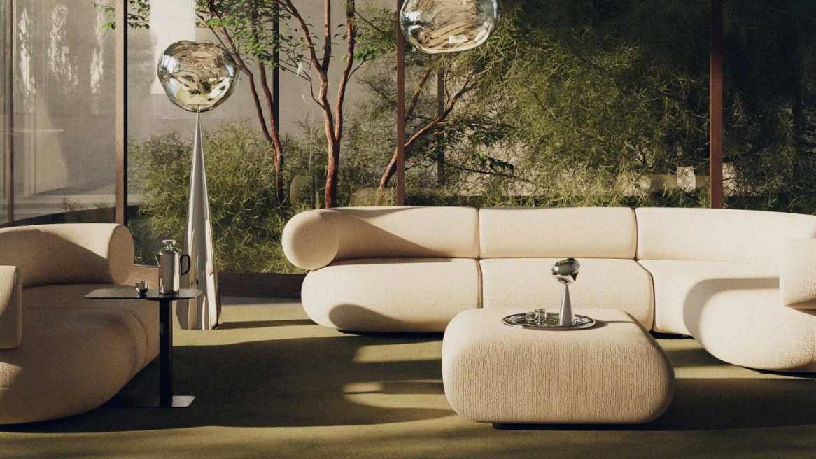 Fat Sofa Inside Corner