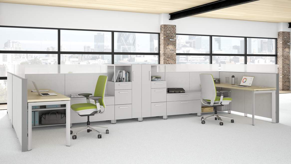 Universal storage on FrameOne feet