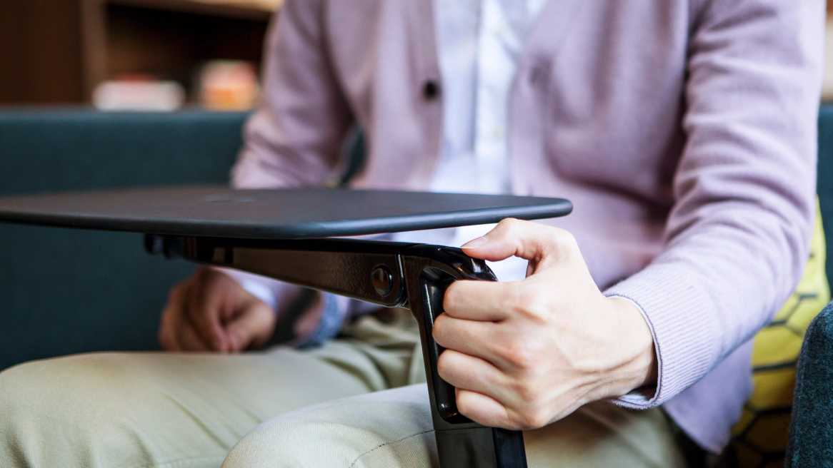 Coalesse Free Stand Table in office environment