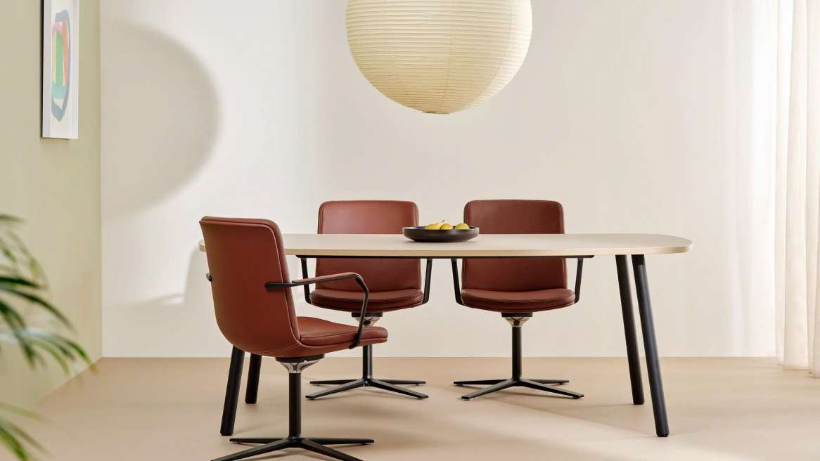 Orangebox Tessel Tables in Office Environment
