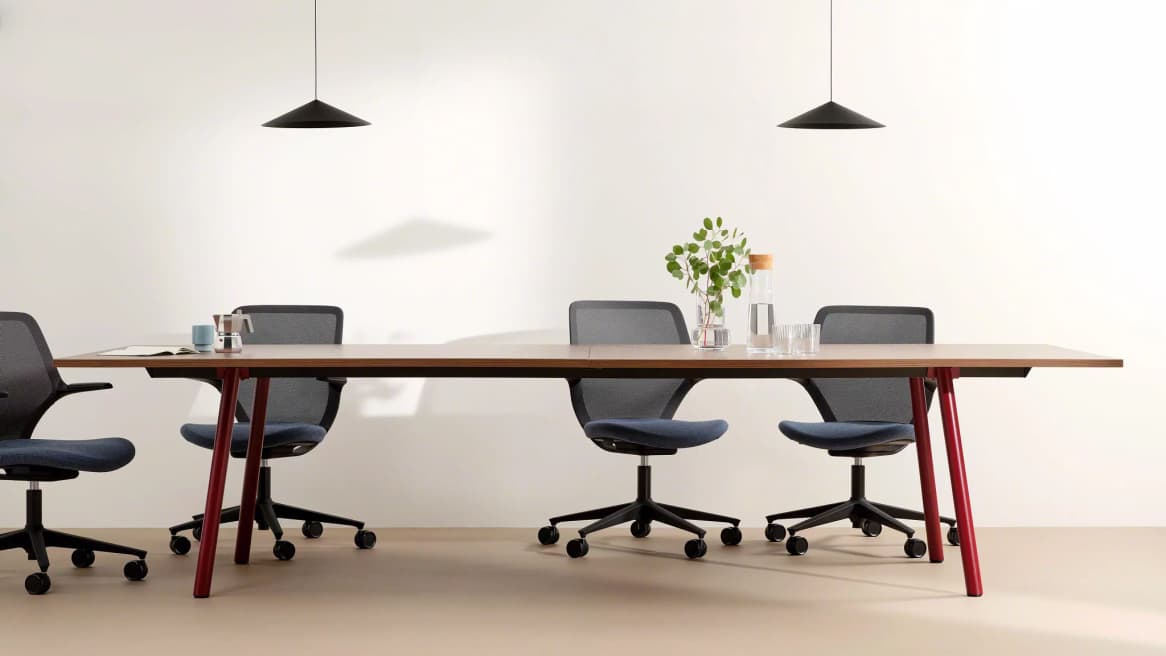 Orangebox Tessel Tables in Office Environment