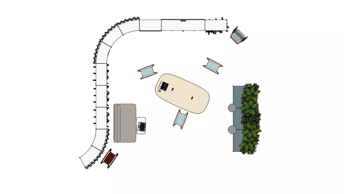 Steelcase Flex Rocker Planning Idea JQ4UN5RR Plan Image