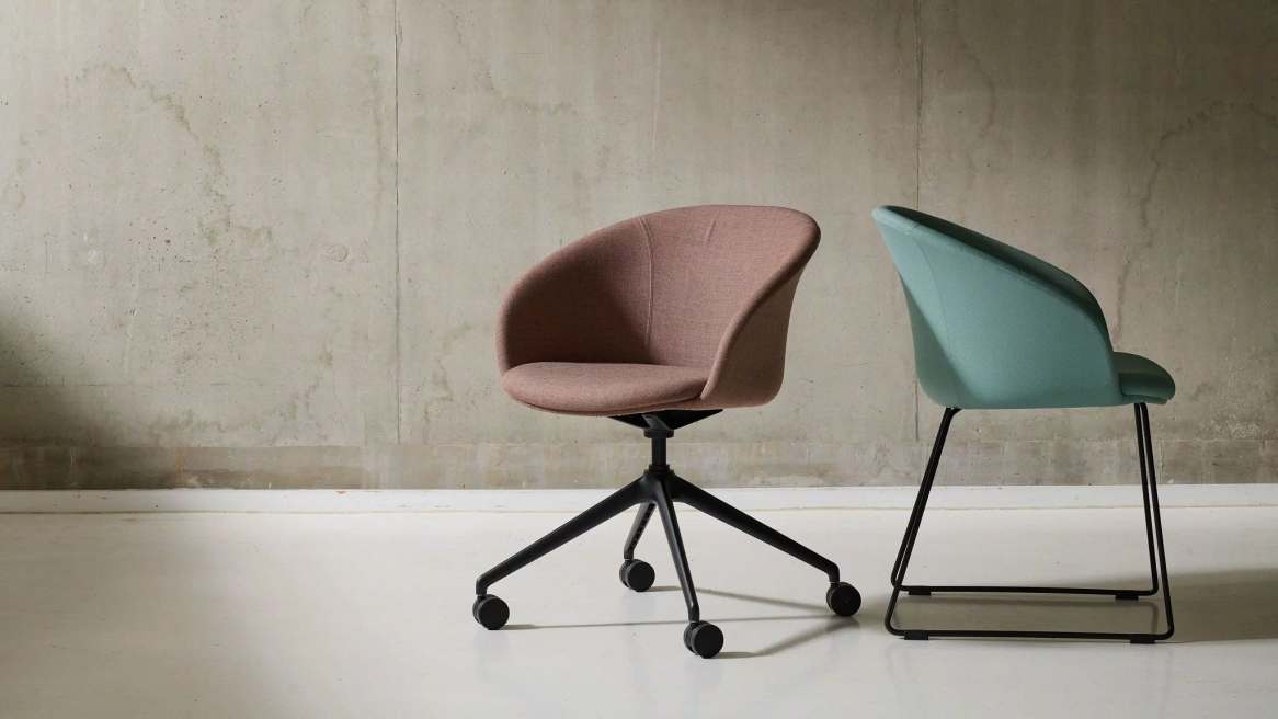 Orangebox Caro Conference Chairs in studio environment