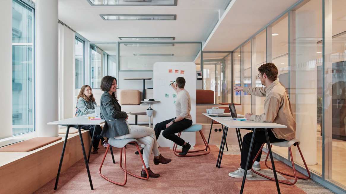 Journey Tables in a meeting room environment