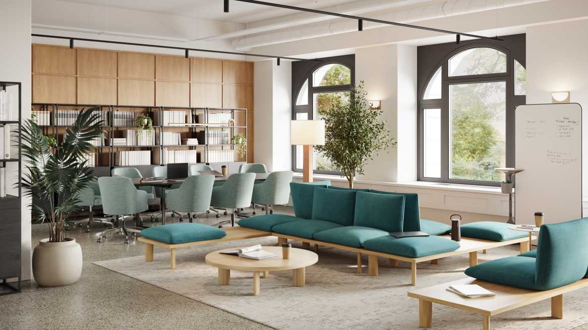 West Elm Work Education Library Commons