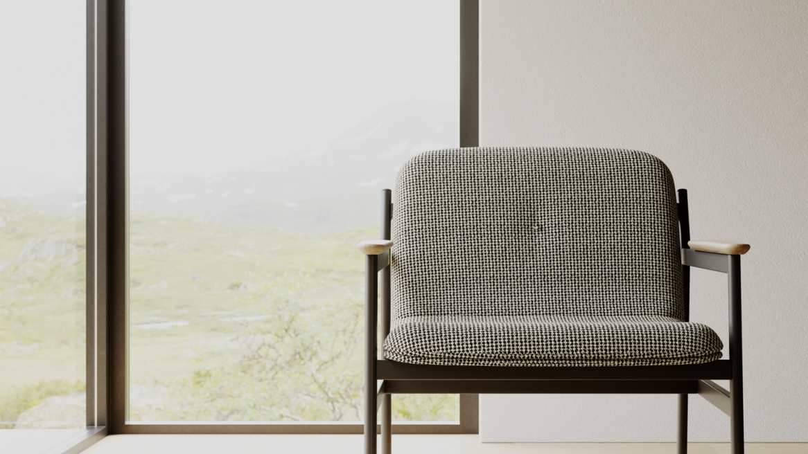 Brighton Boucle Houndstooth