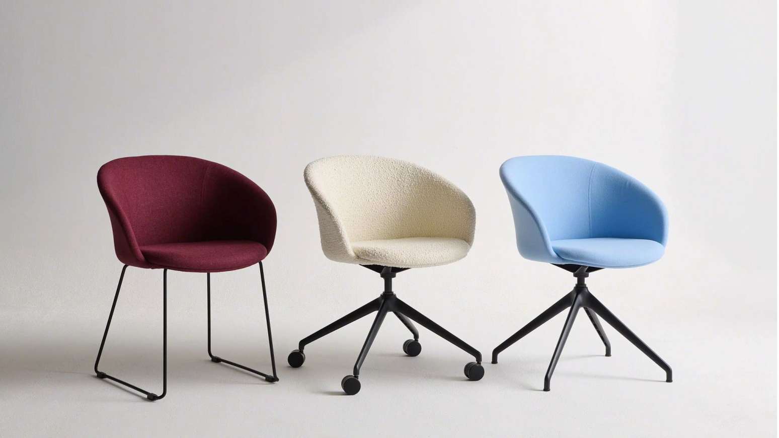 Orangebox Caro Conference Chairs in studio environment
