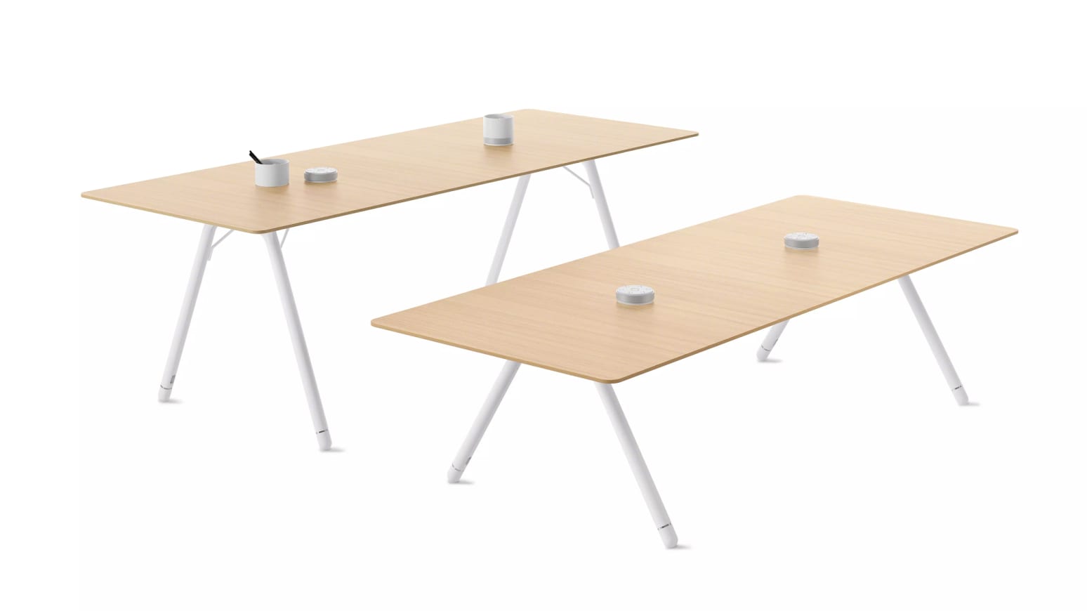 Potrero415 Standing and Seated Tables on a white background