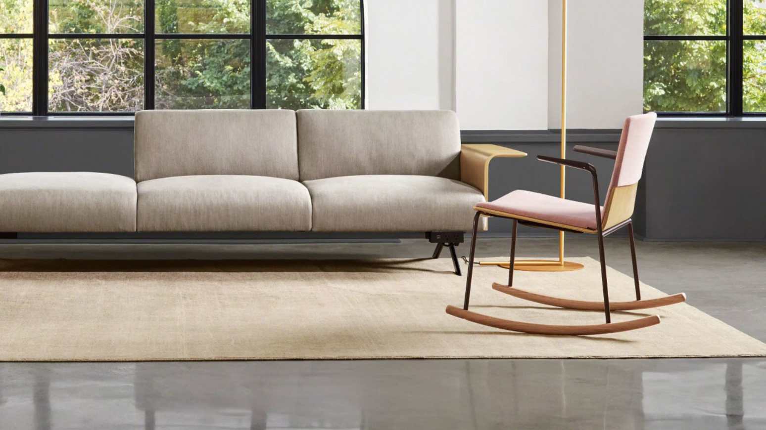 Montara650 Rocker Chair in a lounge environment