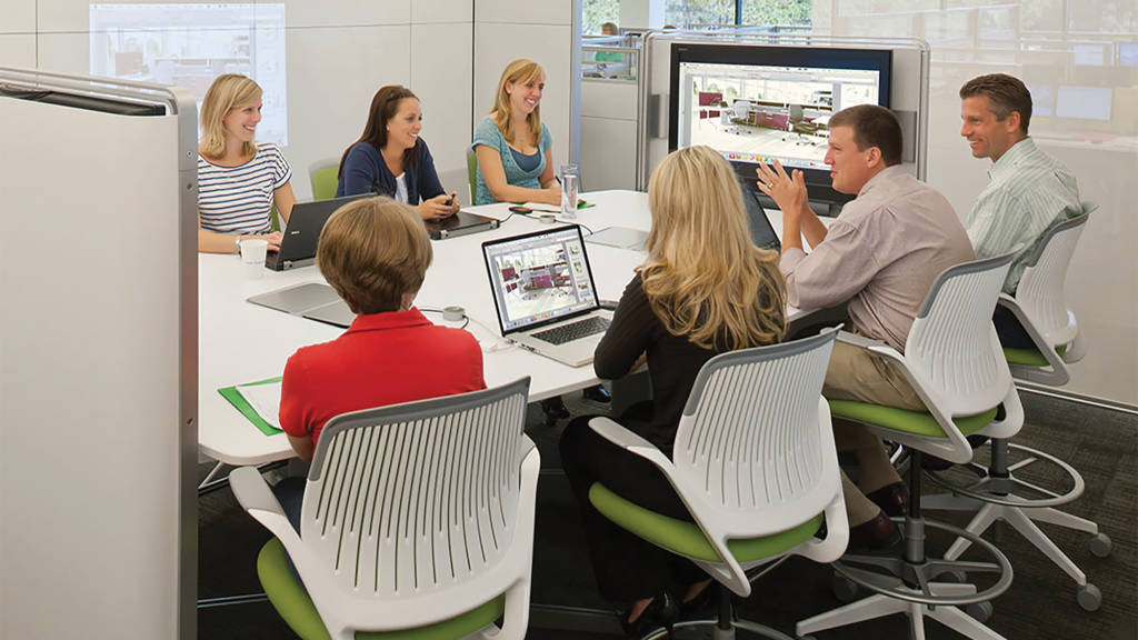 Steelcase Global Headquarters Interconnected Workplace Palette of Presence