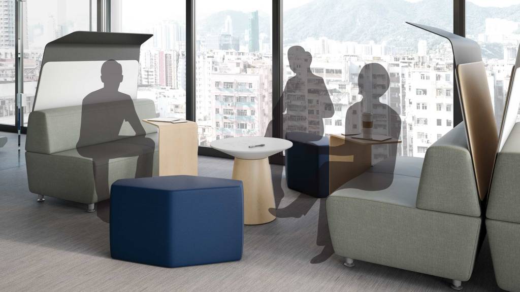 Design harder working social spaces to be multifunctional: integrate social settings that encourage social networking, respite and moments of rejuvenation throughout the day. Provide opportunities to connect socially to build trust while creating a sense of community.