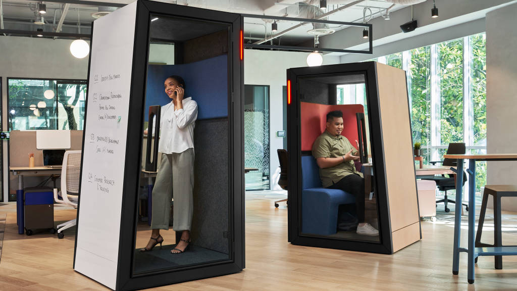 Are office pods and booths the future? - Komfort