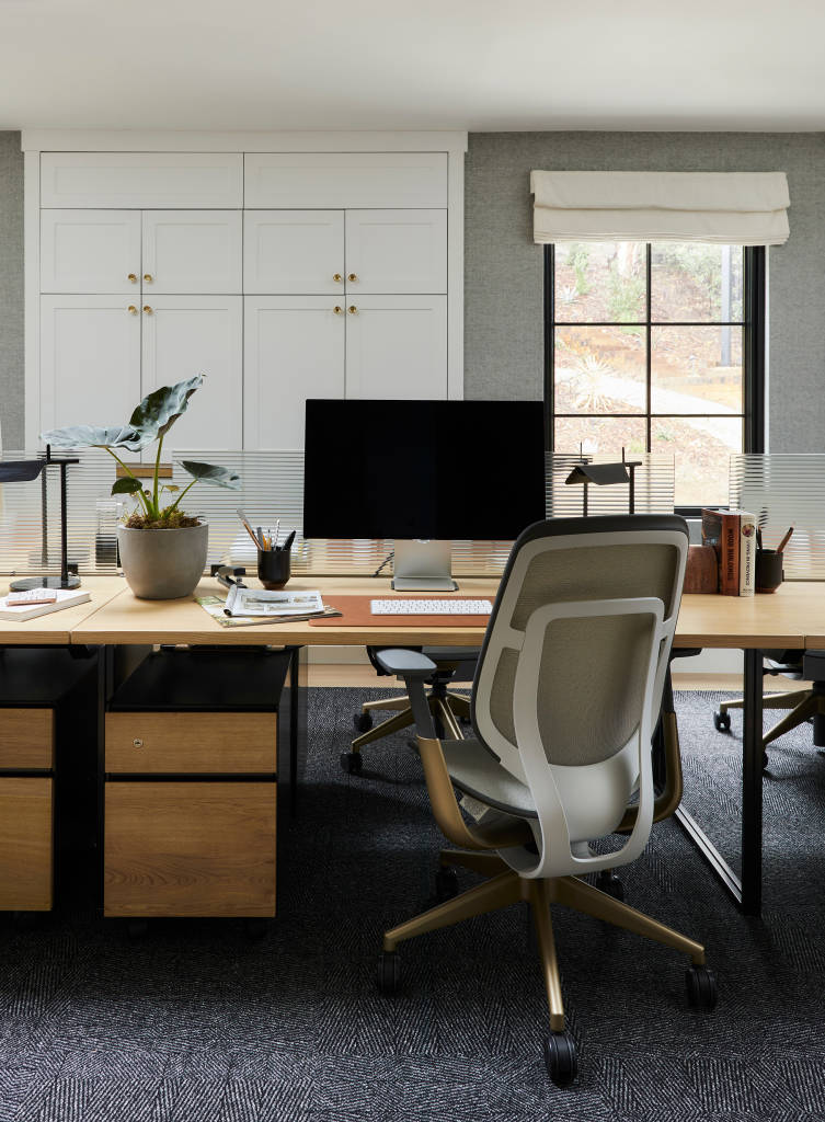 karman chair inside a private room