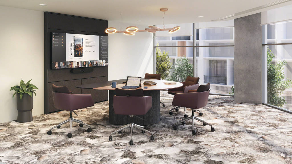 Steelcase Ocular Table in environment