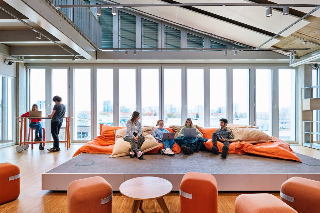 Berlin SRH University Lounge Area Environment Image