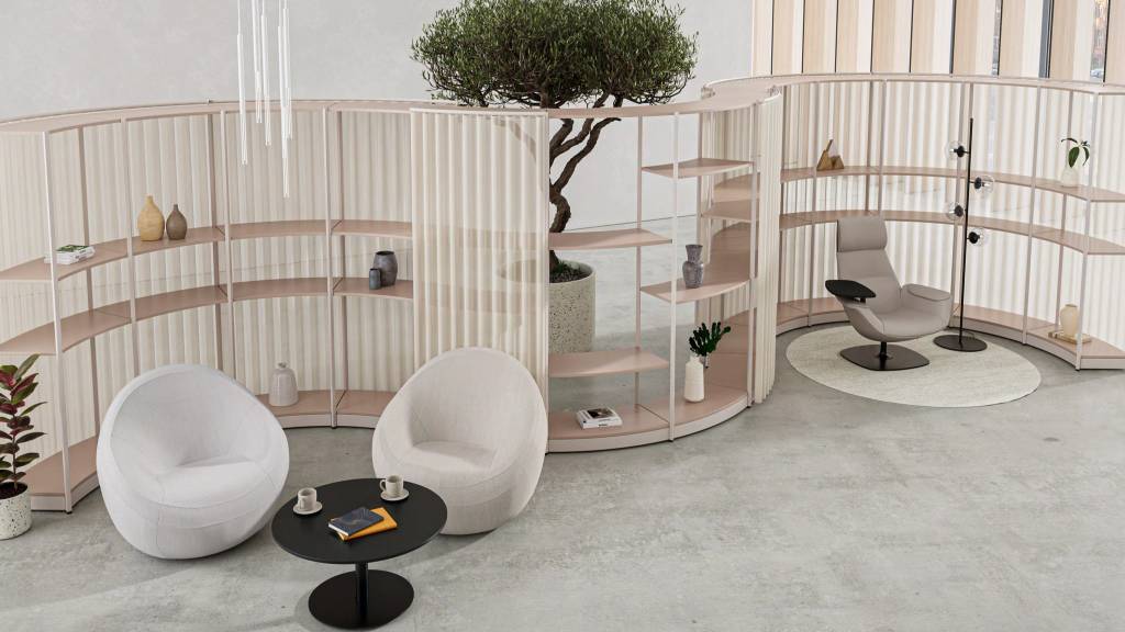 Steelcase Flex Active Frames in a work environment