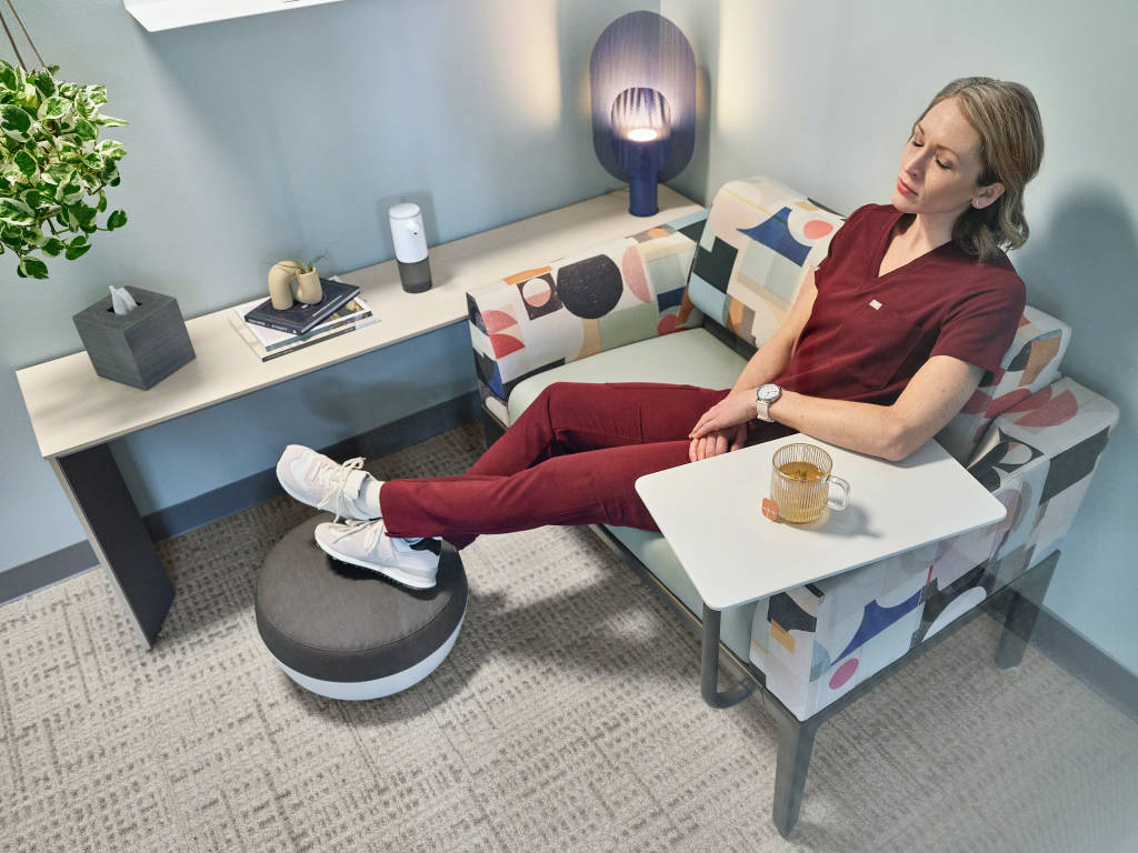 Clinician Respite, Steelcase Health, Surround