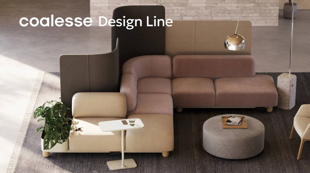 Orangebox lounge environment with brand logo