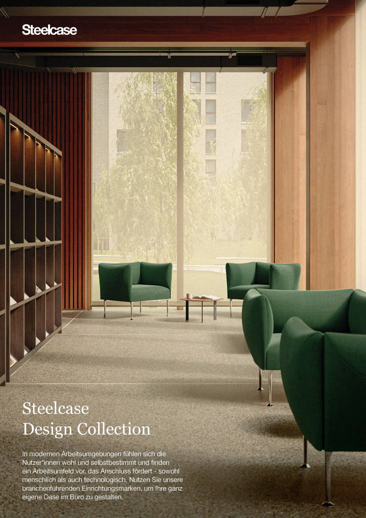 Steelcase Design Collection Catalog cover