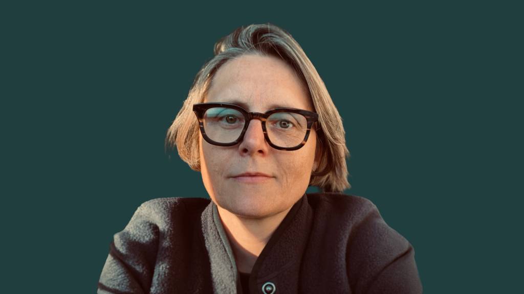Image showing a headshot of Katja Ninnemann, researcher and professor at HTW Berlin