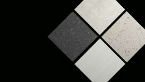 textured industrial laminates on black background