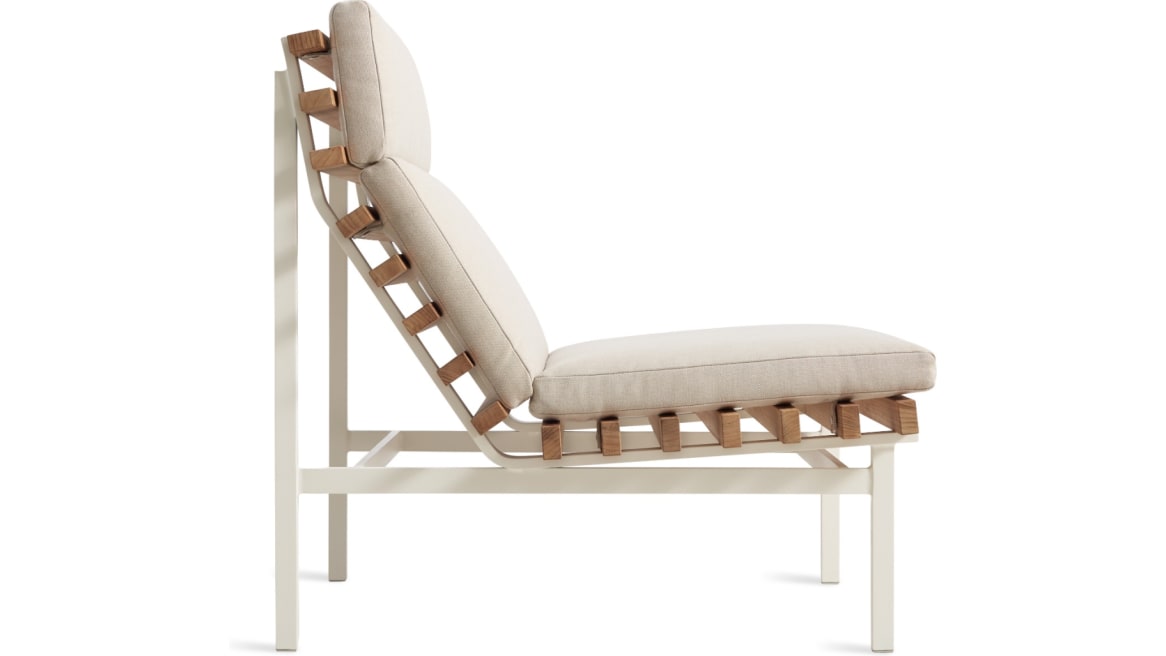 Blu Dot Perch Lounge Chair on white