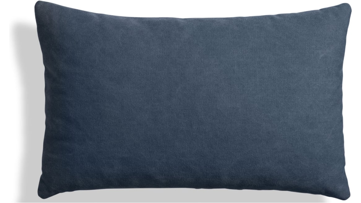 Blu Dot Signal Canvas Lumbar Pillow On White