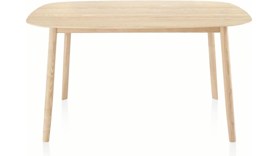 Branca table in a natural ash color