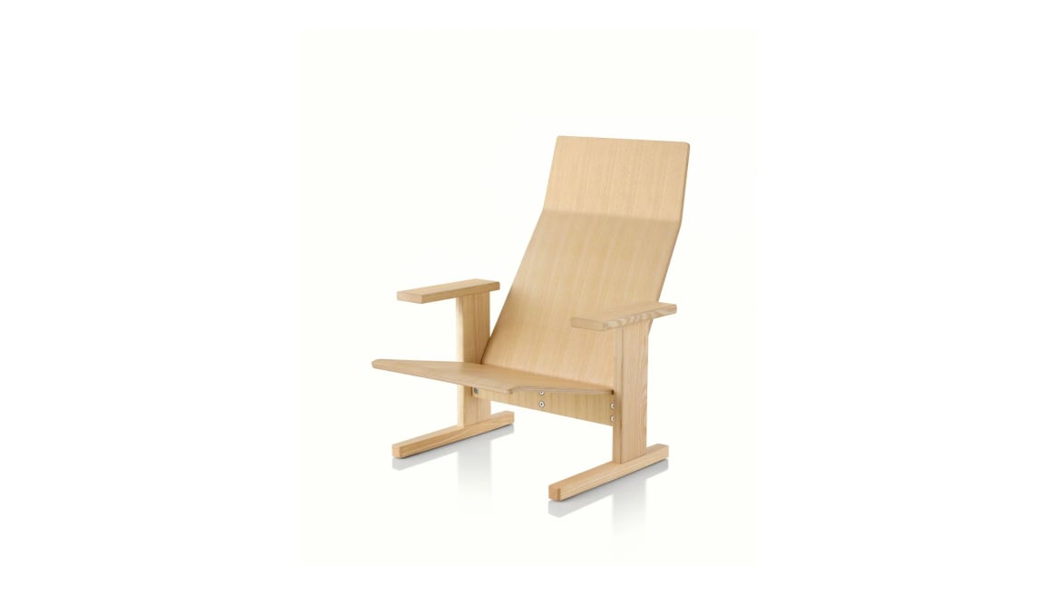 Quindici Chaise Lounge on natural ash