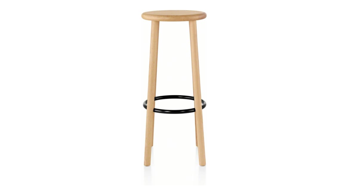 Solo Stool on natural ash