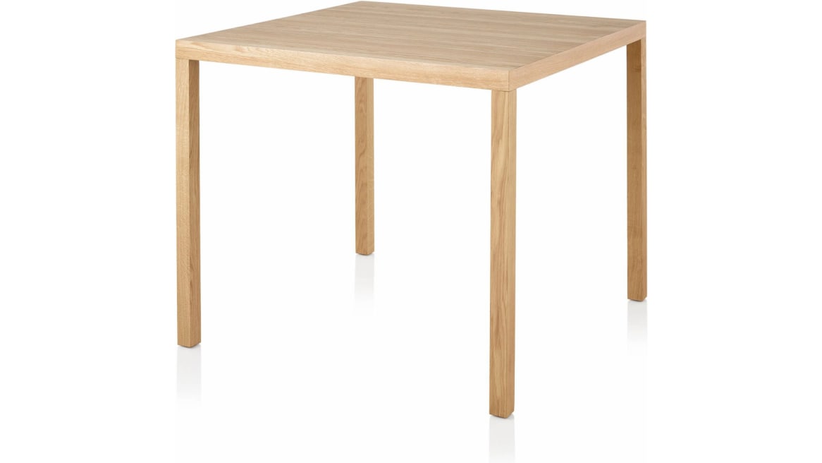 A Natural Beech Mattiazzi Primo Table on white background