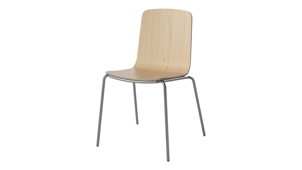 Palm veneer dining chair - Stackable