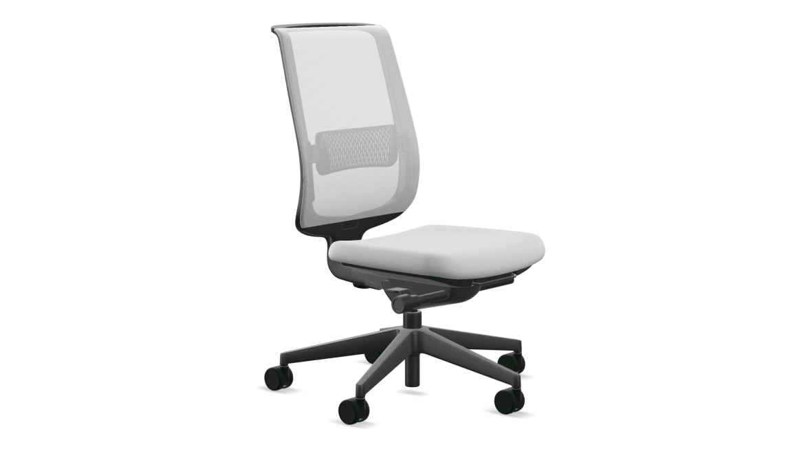 Reply Armless Mesh Back Chair