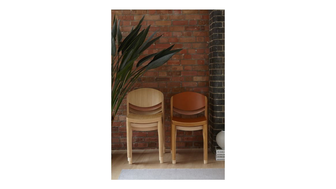 Frame chair, set of two