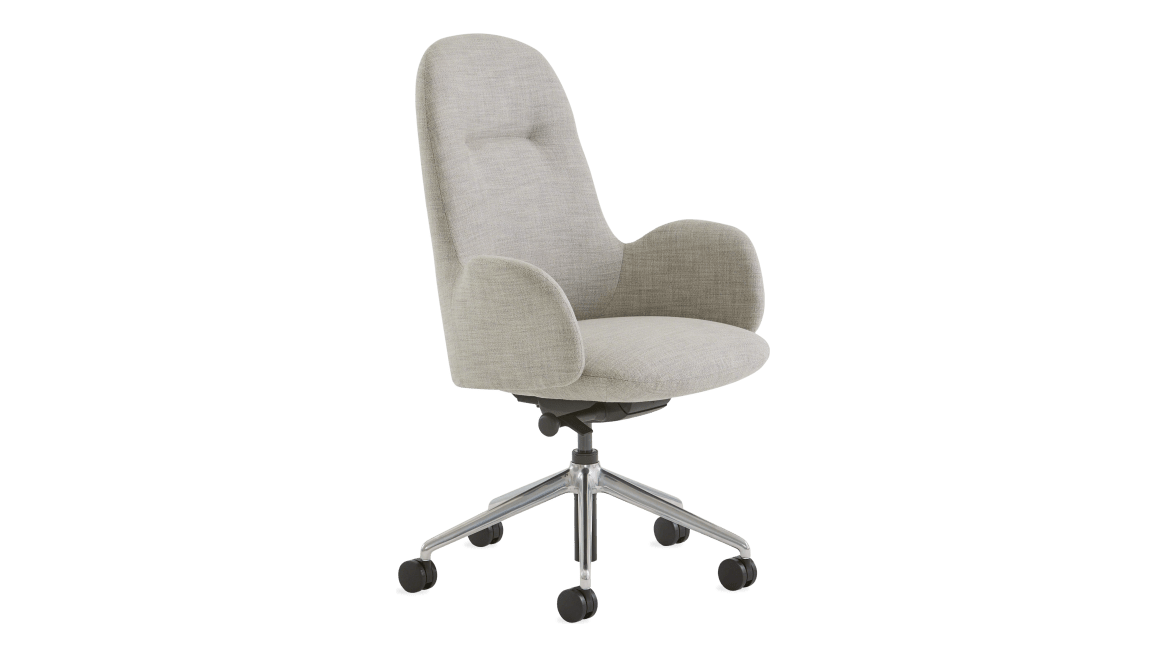 Kent 5-star conference chair with arms