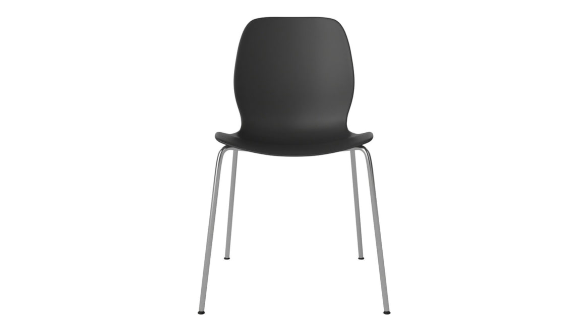 Seed chair-Polypropylene/Metal legs