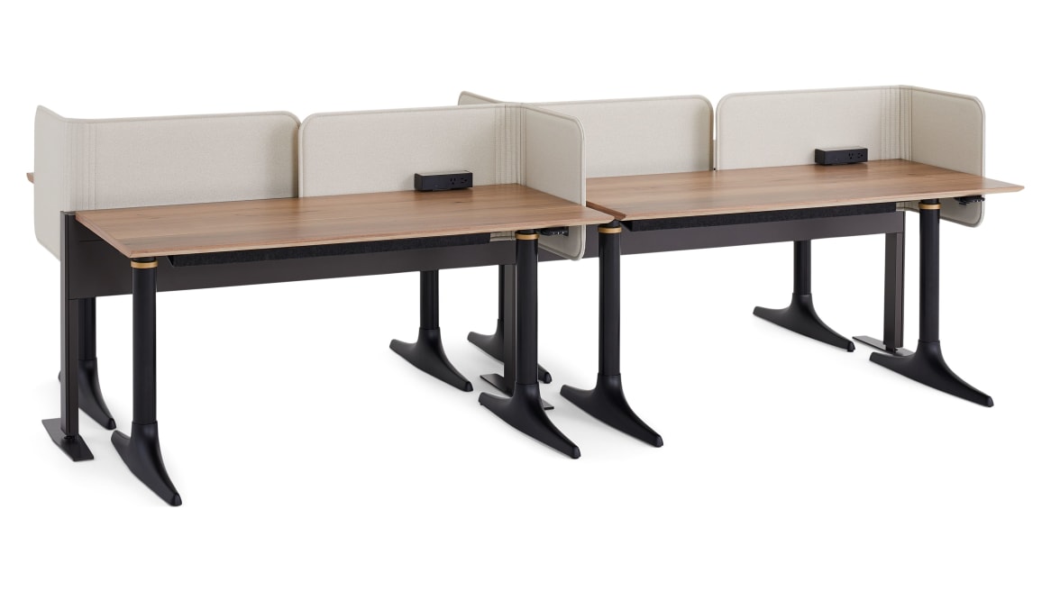Sutton Height-Adjustable Desk Standard Height